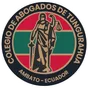 Sello del Colegio de Abogados de Tungurahua